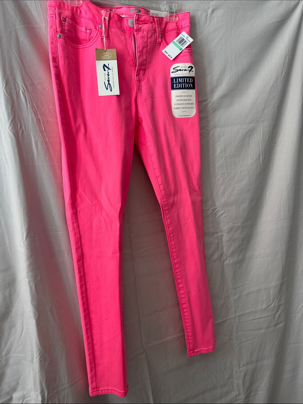Signature Hot Pink Women's Skinny Jeans